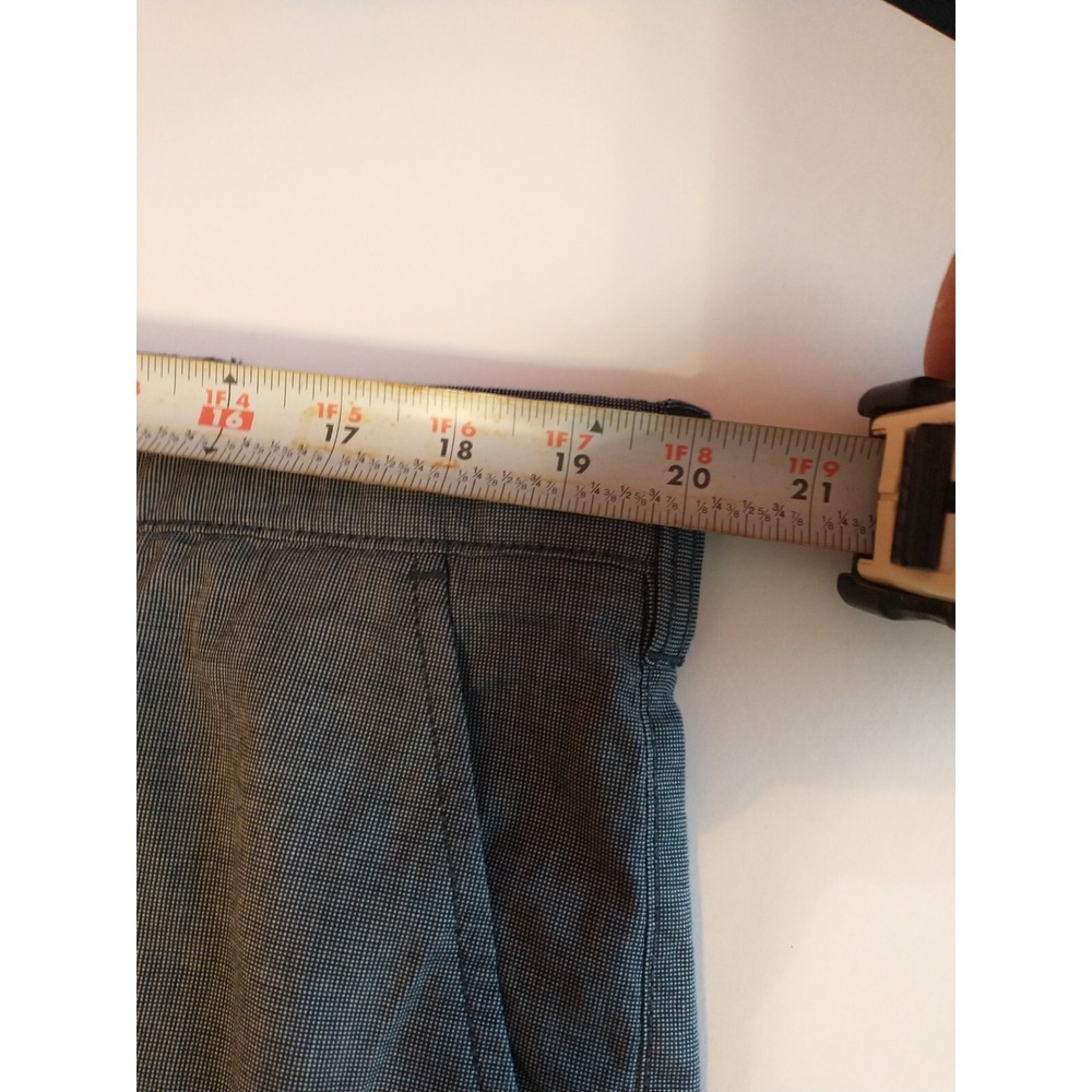 NWT Marc Anthony Shorts Slim Fit Navy /Grey Size 40 Stretch Waist $50 - Picture 6 of 8